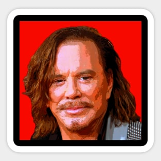 mickey rourke Sticker